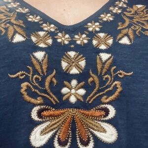 Gypsy Vibes Embroidered Blouse